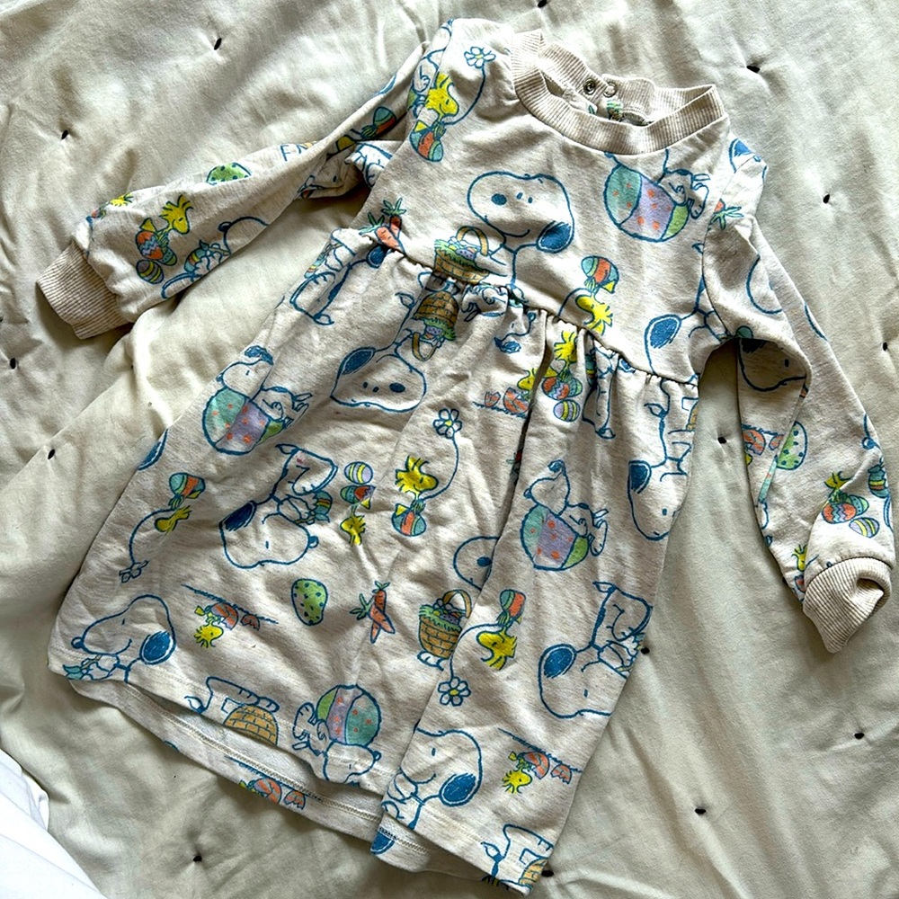 Snoopy Easter dress
